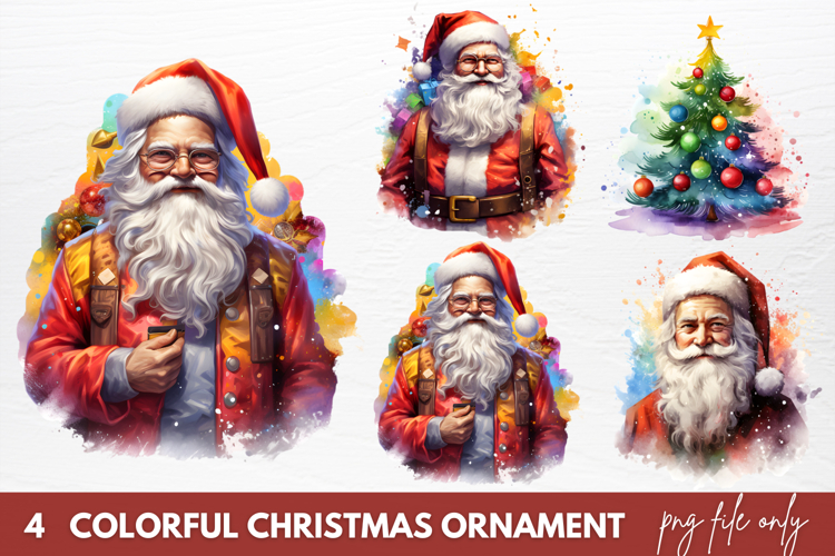 Christmas Ornaments Clipart Image 2