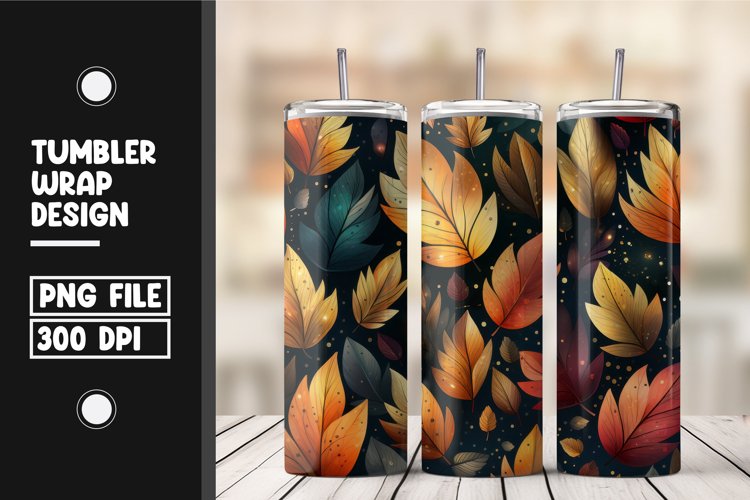 Fall Tumbler Wrap