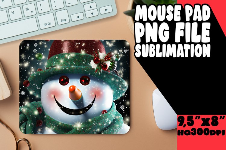 Snowman Sublimation Image 4