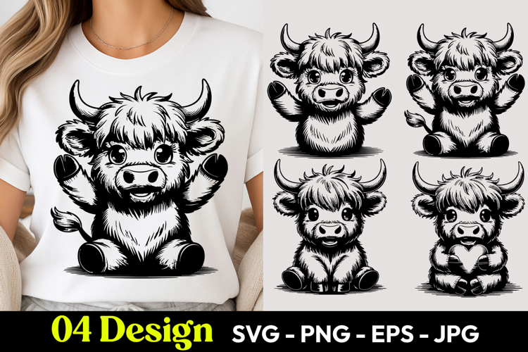 Cartoon Cow Svg Image 7