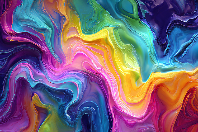 Rainbow Texture Image 4