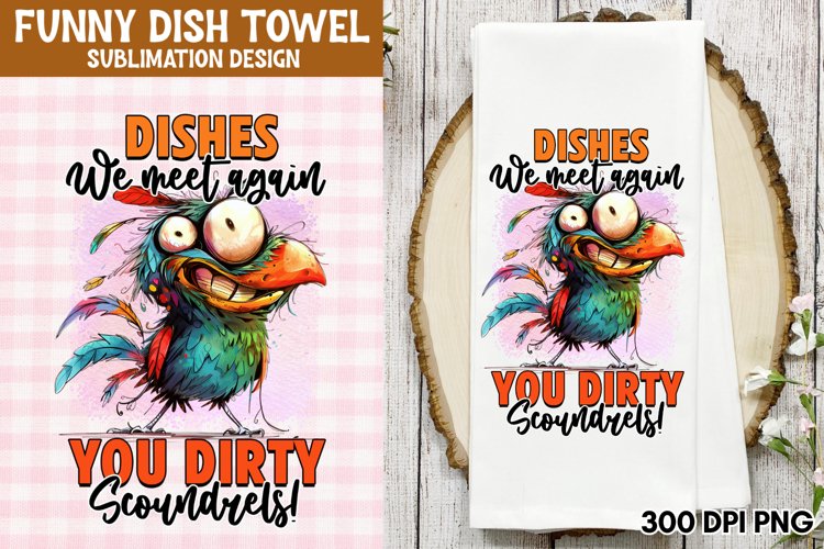 Dishes, we meet again, you dirty scoundrels! PNG