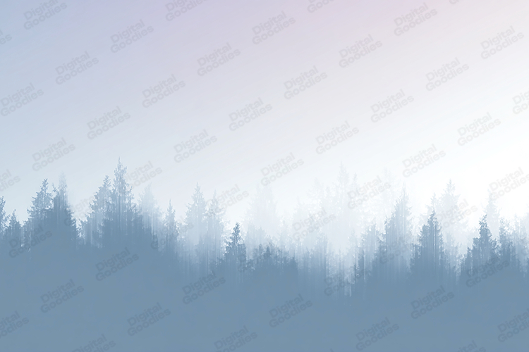 Pine Trees Silhouette Image 23