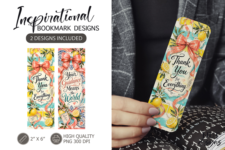 Teacher Bookmark Collage Thank You bookmarks Amalfi