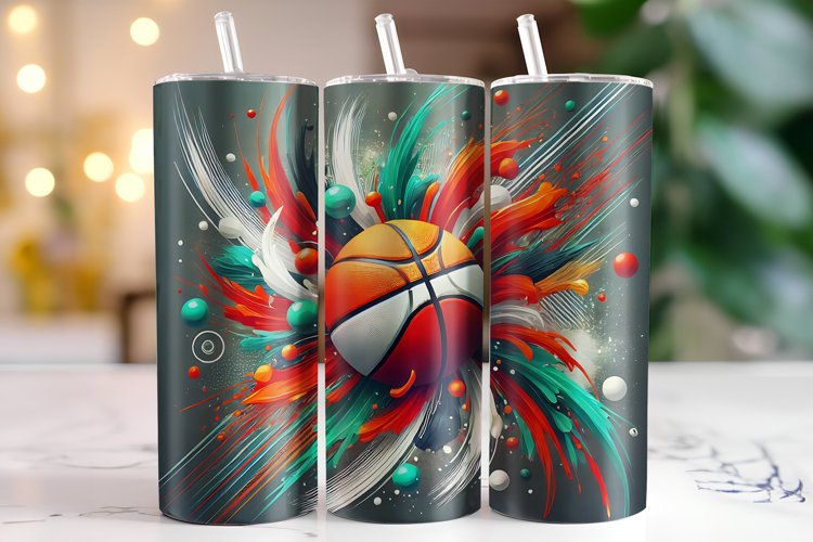Basketball Tumbler Wrap | Sublimation | Tumblers