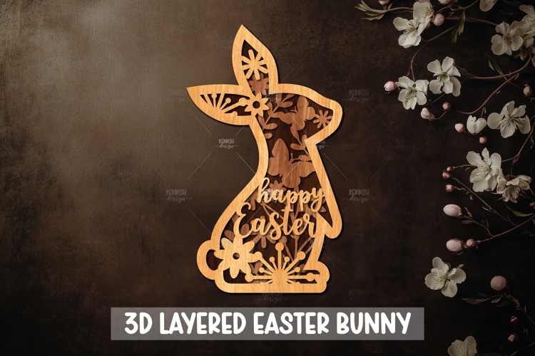 Cricut Easter Bunny Svg Image 3