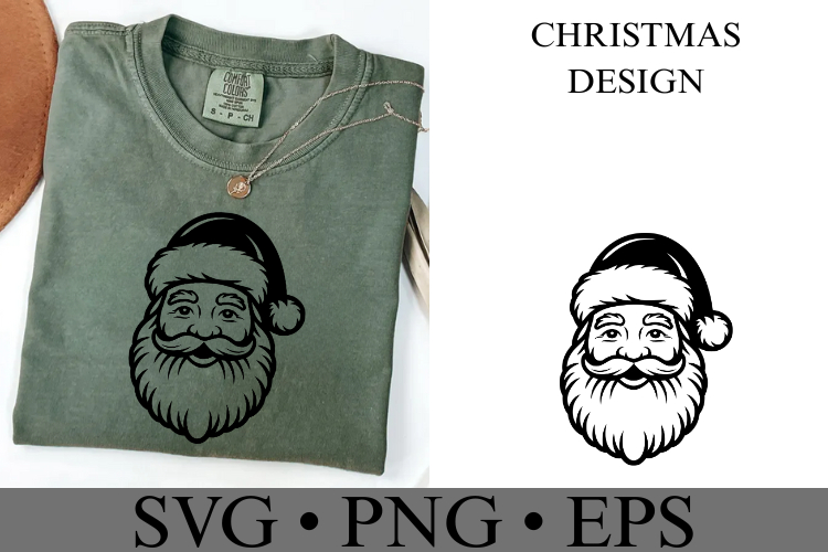Cute Santa Clipart Image 2
