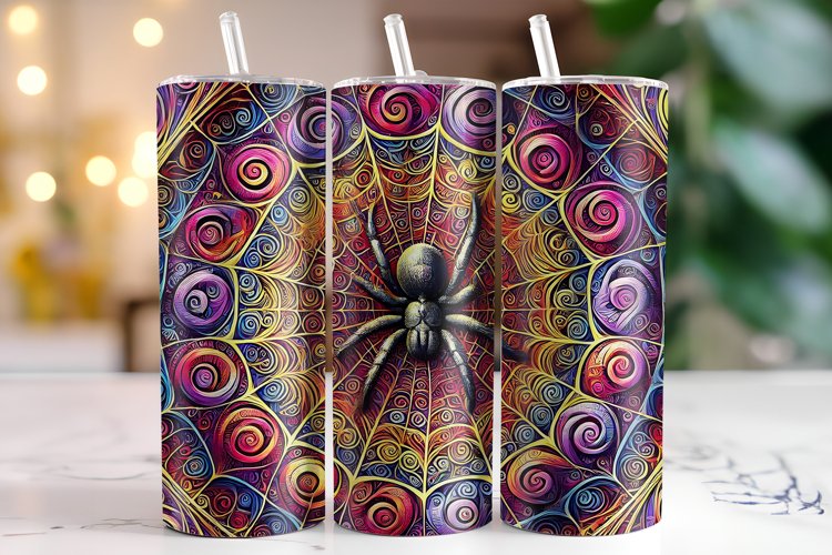 Spider Tumbler Wrap | Sublimation | Tumblers
