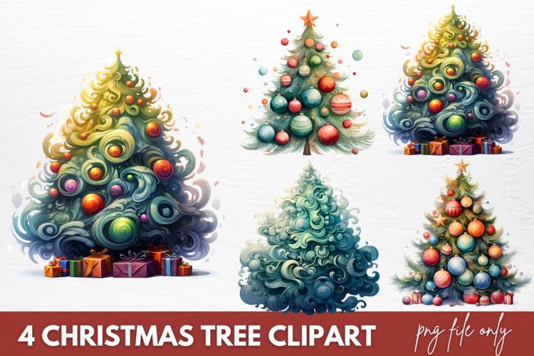 Christmas Tree Clipart Sublimation Christmas Tree
