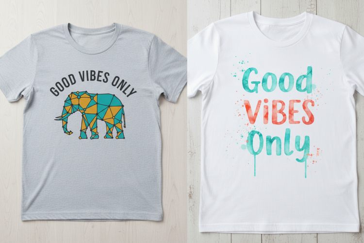 GOOD VIBES T-SHIRT DESIGNS