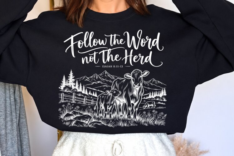 Led by Grace Sheep Christian PNG, Christian Sheep Faith Subl example image 1