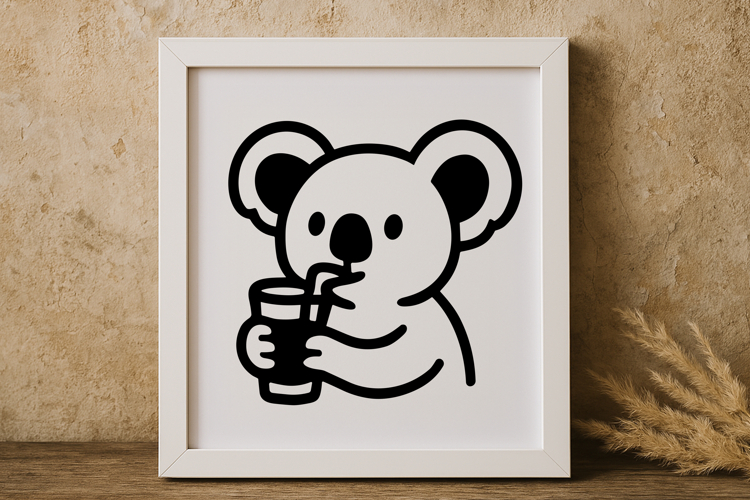 Koala Svg Image 17