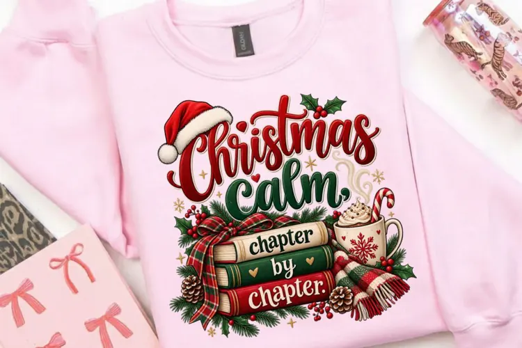 Christmas Calm Chapter by Chapter PNG, Christmas Books