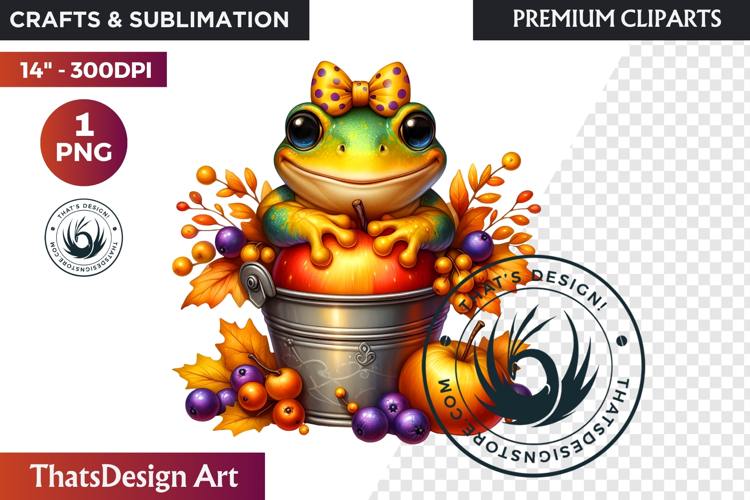 Cute Autumn thanksgiving Baby animal and Pumpkin PNG clipart