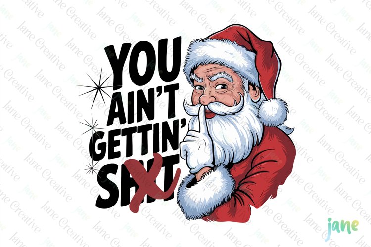 Cute Santa Clipart Image 24