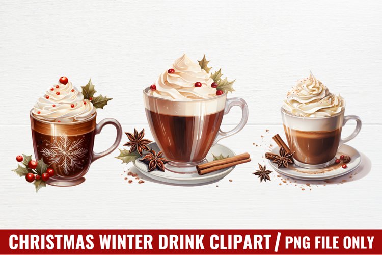 Winter Watercolor Clipart Image 2