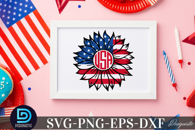 American Flag Clipart Image 13
