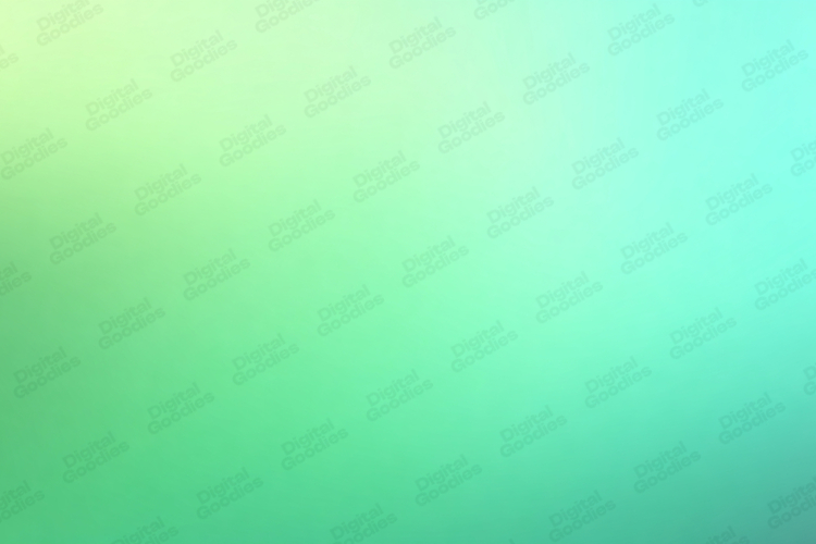 Smooth Lime Green Cyan Gradient Abstract Background