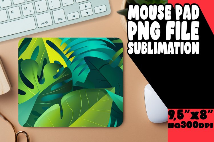 Gradient Pattern Mouse Pad with Bright Colorful Designs
