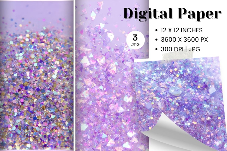 Purple glitter Background Wallpaper Sparkles Digital Paper