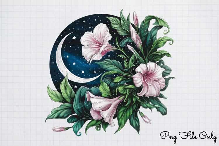 Mooflowers Clipart PNG