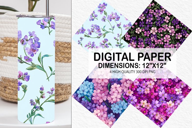 Floral Seamless Pattern Image 12