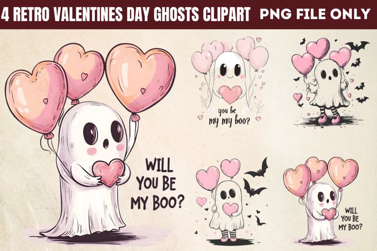Ghosts Clipart Image 10