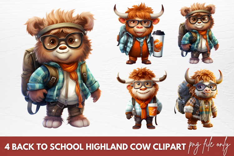 Highland Cow Clipart Image 15