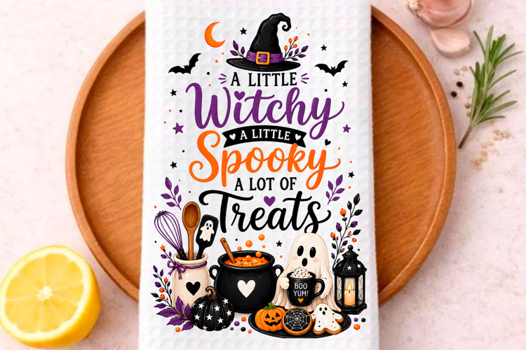 A Little Witchy Spooky Treats PNG Cute Halloween Kitchen S