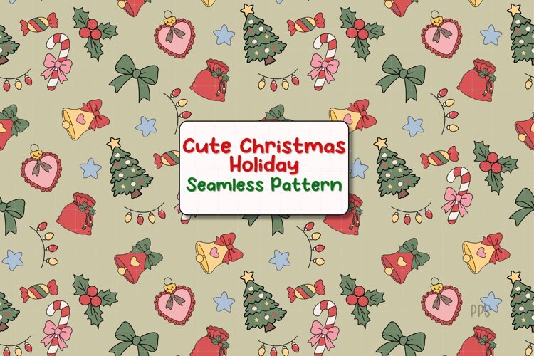 Christmas Holiday Pattern example image 1