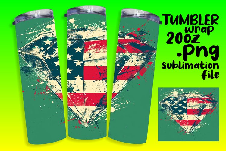 American Flag Clipart Image 12