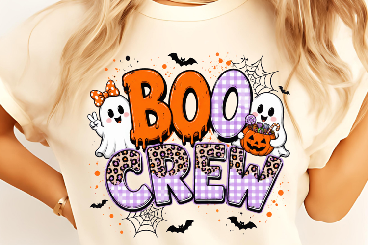 Boo Crew PNG, Halloween PNG, Hey Boo PNG, Boo Ghost PNG