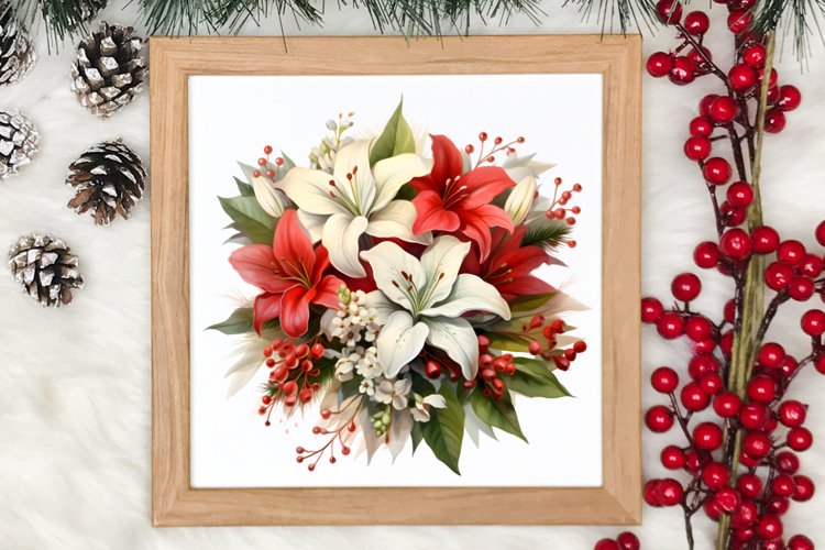 Christmas Watercolor Clipart Image 20