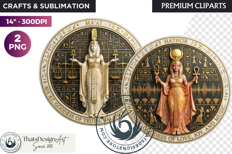 Ancient Egyptian Gods Pantheon Mythology Graphics cliparts