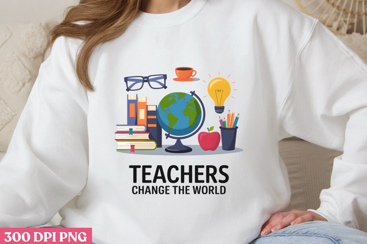 Teacher Sublimation Designs Image 3