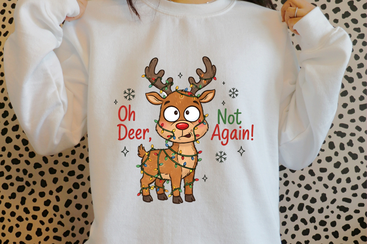 Christmas Reindeer Clipart Image 3