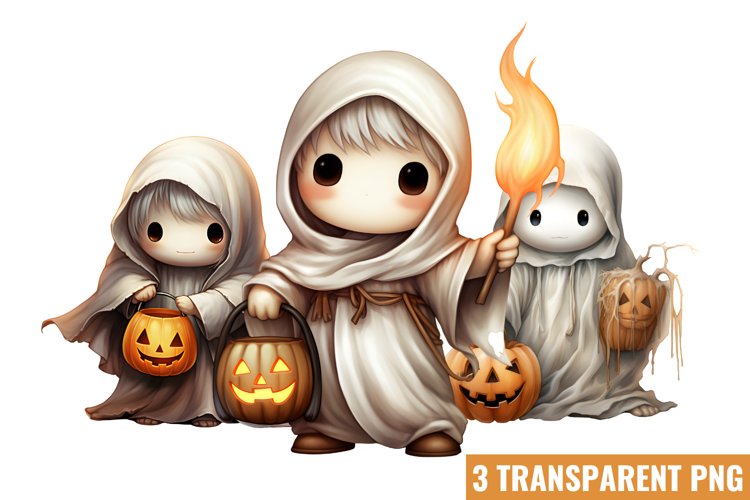 Ghosts Clipart Image 18