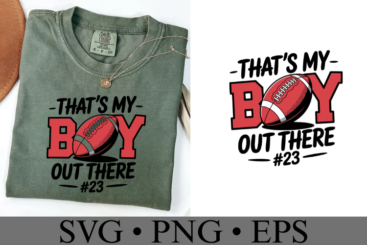 Football Tshirt Svg Image 22