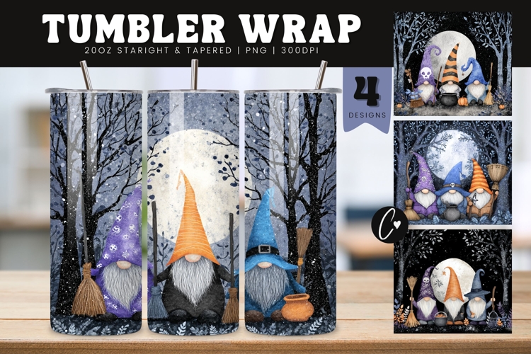Halloween Sublimation Tumbler Designs