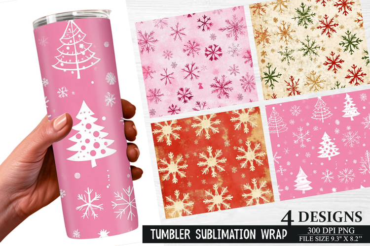 Christmas Tumbler Wrap Image 21