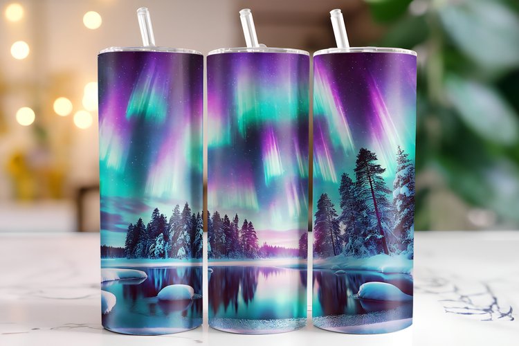 Colorful Sky Tumbler Wrap | Sublimation | Tumblers
