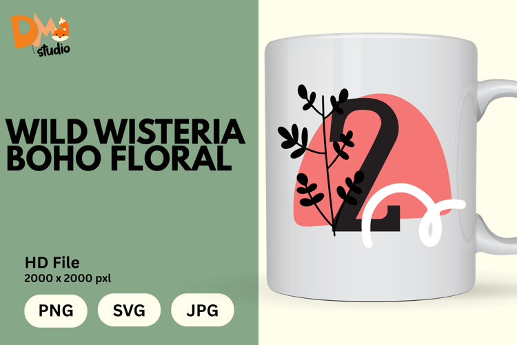 Floral Letter Svg Image 21