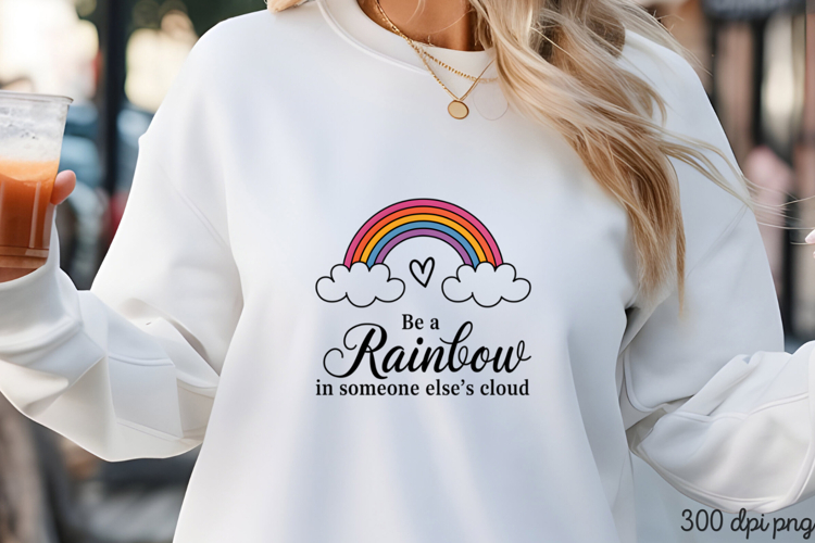 Rainbow Cloud Svg Image 20
