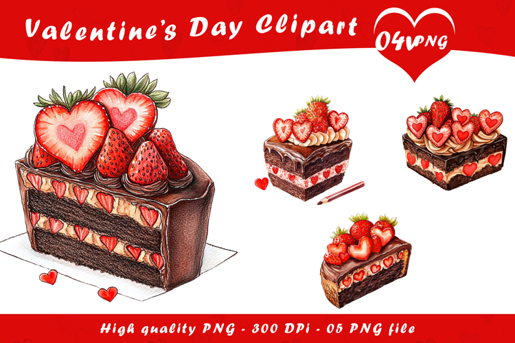 Chocolate Cake Clipart Image 2