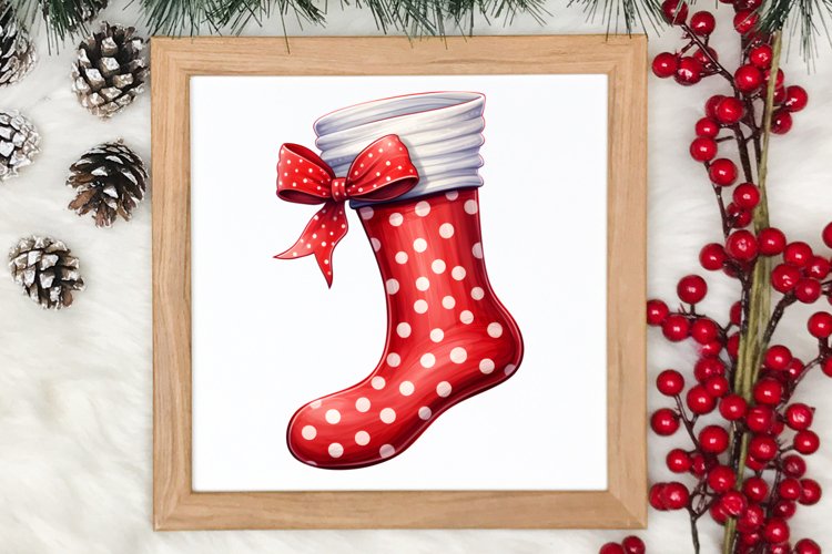 Christmas Watercolor Clipart Image 2