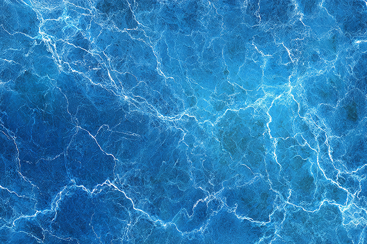 Electric Blue Plasma Texture Lightning Energy Background