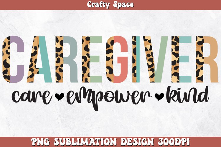 Caregiver PNG Sublimation example image 1