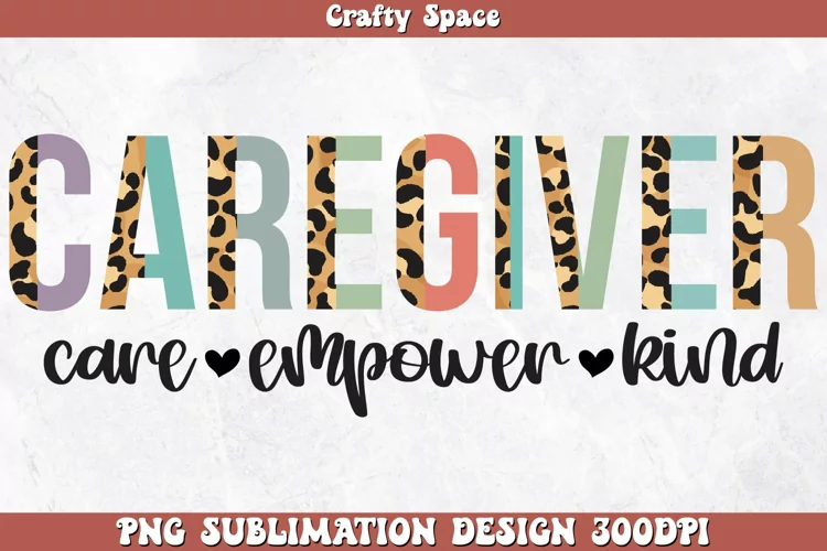 Caregiver PNG Sublimation