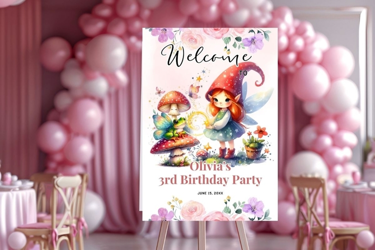 Baby Shower Welcome Sign Template 165