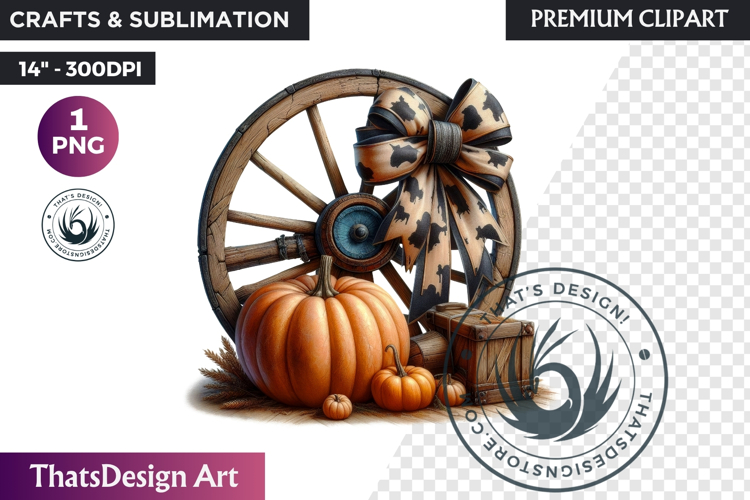 Western Coquette Pumpkin Autumn PNG, Cowgirl Fall clipart